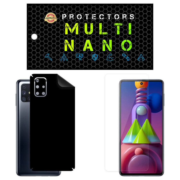 محافظ صفحه نمایش مولتی نانو مدل X-SFM مناسب برای گوشی موبایل سامسونگ Galaxy M51 به همراه برچسب پوششی