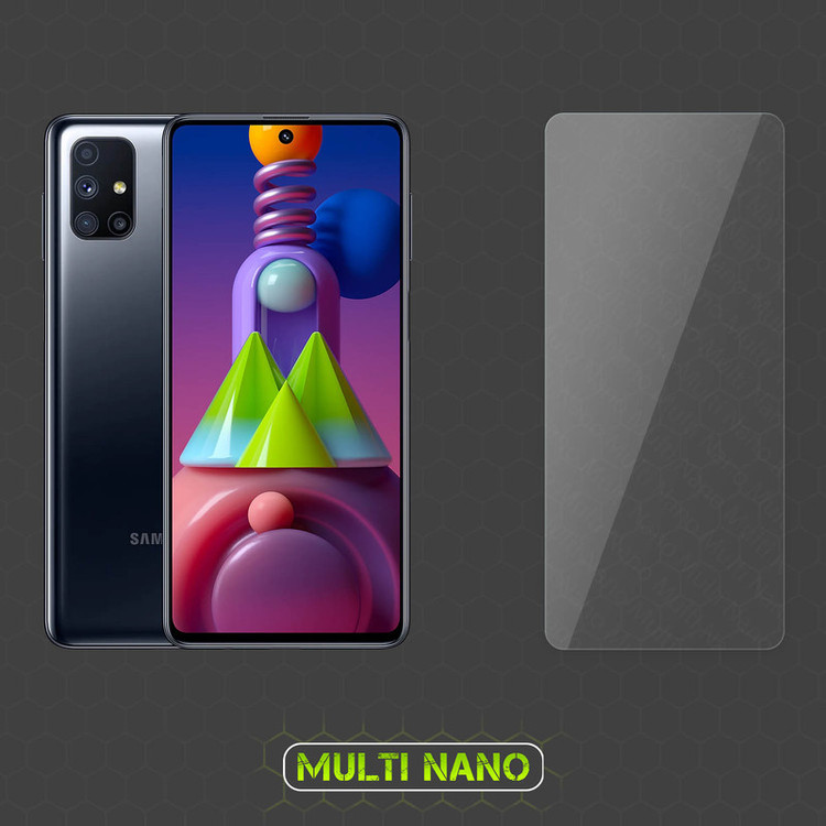 محافظ صفحه نمایش مولتی نانو مدل X-SFM مناسب برای گوشی موبایل سامسونگ Galaxy M51 به همراه برچسب پوششی