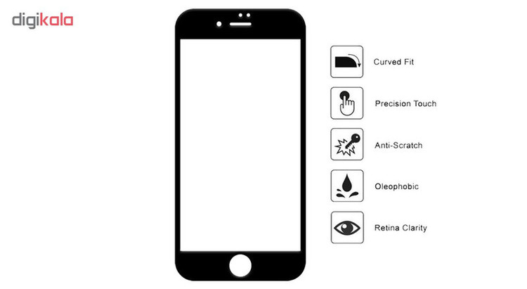 محافظ صفحه نمایش سرامیکی هورس مدل CRM مناسب برای گوشی موبایل اپل iPhone 7 Plus