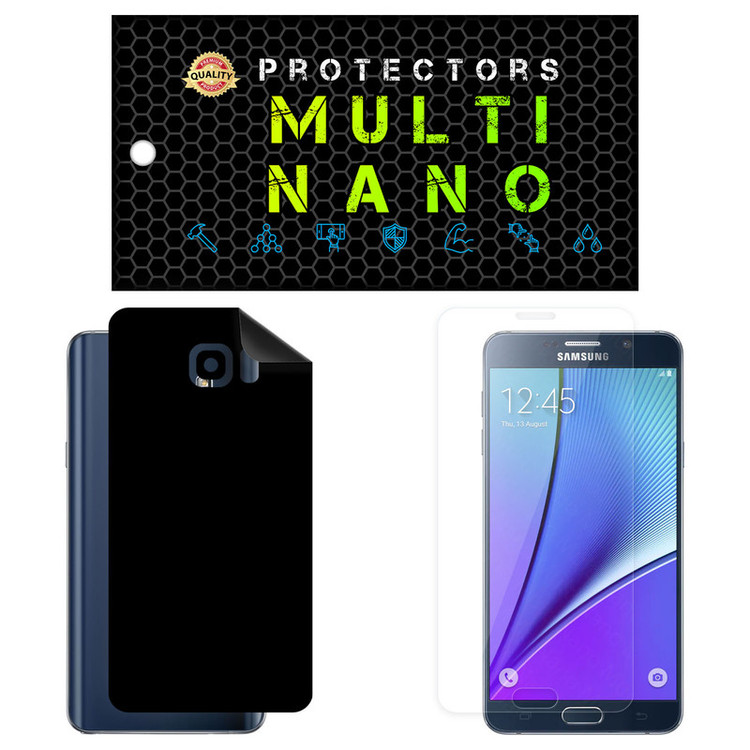 محافظ صفحه نمایش مولتی نانو مدل X-SFM مناسب برای گوشی موبایل سامسونگ Galaxy Note 5 به همراه برچسب پوششی