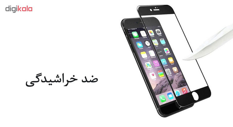 محافظ صفحه نمایش 5D لایونکس مدل CRM مناسب برای گوشی موبایل اپل iPhone 8 Plus