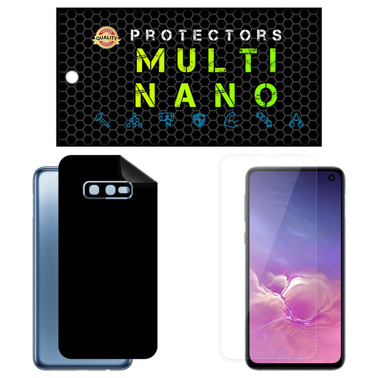 محافظ صفحه نمایش مولتی نانو مدل X-SFM مناسب برای گوشی موبایل سامسونگ Galaxy S10e به همراه برچسب پوششی