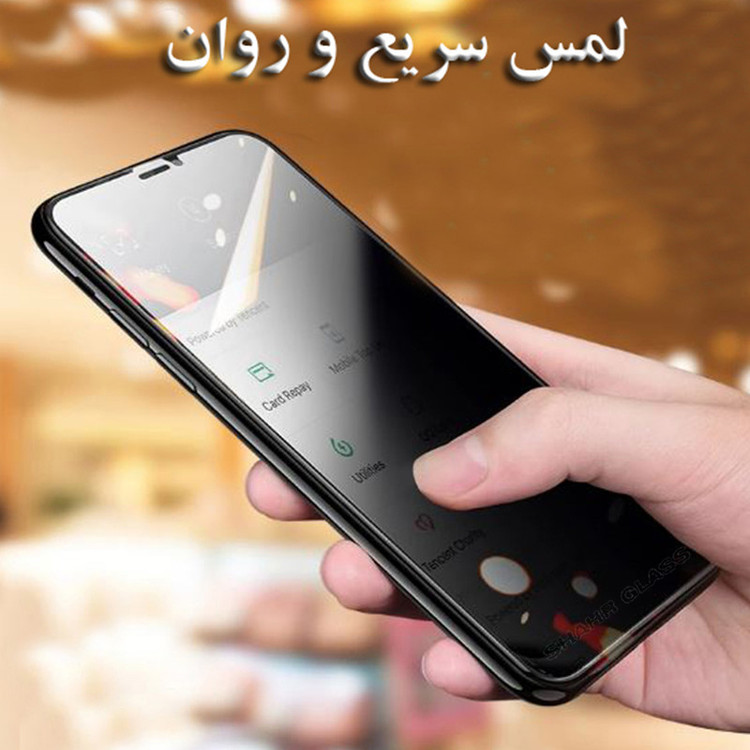 محافظ صفحه نمایش حریم شخصی شهر گلس مدل PFSR مناسب برای گوشی موبایل اوپوو A16K