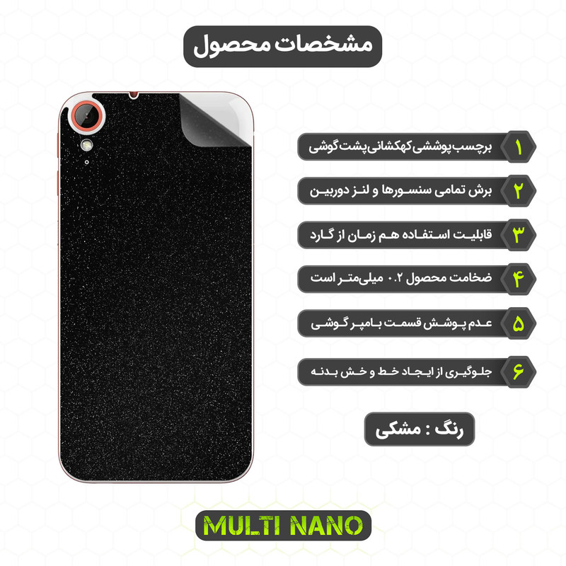برچسب پوششی مولتی نانو مدل X-F1G مناسب برای گوشی موبایل اچ تی سی Desire 830