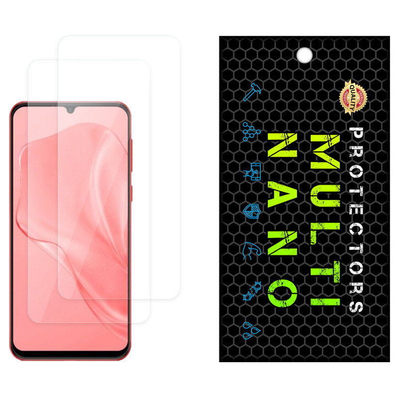 محافظ صفحه نمایش مولتی نانو مدل X-S2N مناسب برای گوشی موبایل یولفون Note 6P بسته دو عددی