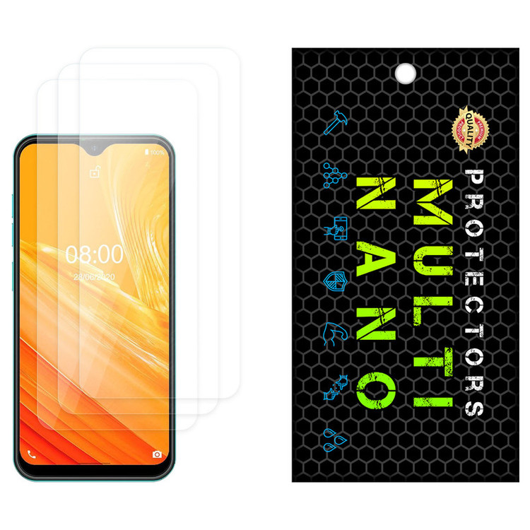 محافظ صفحه نمایش مولتی نانو مدل X-S3N مناسب برای گوشی موبایل یولفون Note 8 بسته سه عددی