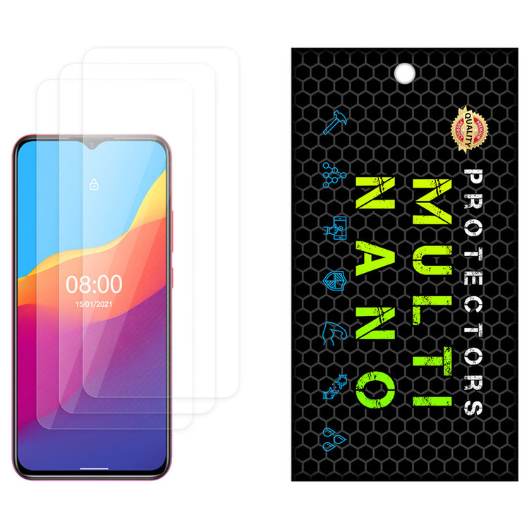 محافظ صفحه نمایش مولتی نانو مدل X-S3N مناسب برای گوشی موبایل یولفون Note 10 بسته سه عددی