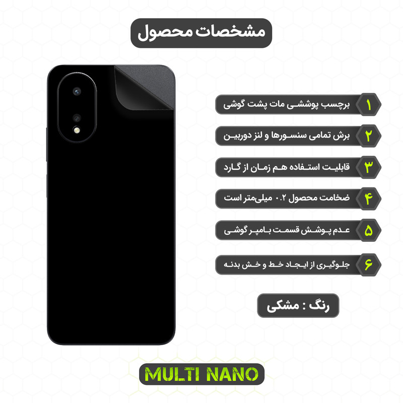 برچسب پوششی مولتی نانو مدل X-F1M مناسب برای گوشی موبایل اوپو A38