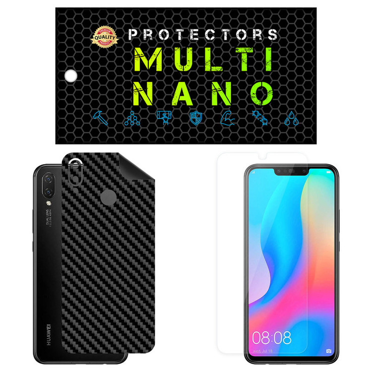 محافظ صفحه نمایش مولتی نانو مدل X-SFC مناسب برای گوشی موبایل هوآوی P Smart Plus 2018 به همراه برچسب پوششی