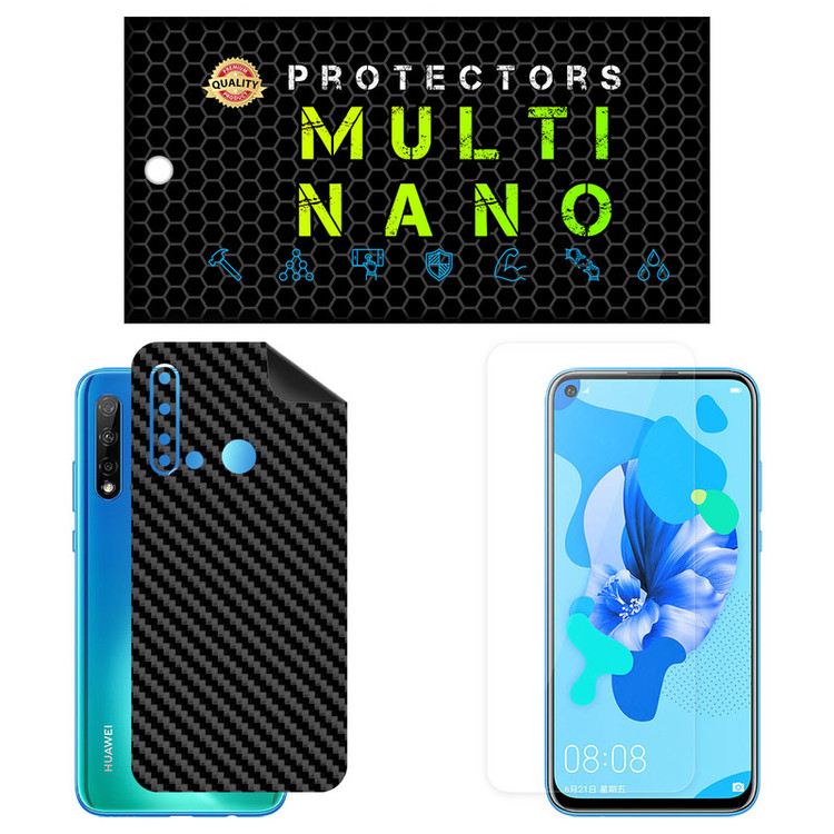 محافظ صفحه نمایش مولتی نانو مدل X-SFC مناسب برای گوشی موبایل هوآوی Nova 5i به همراه برچسب پوششی
