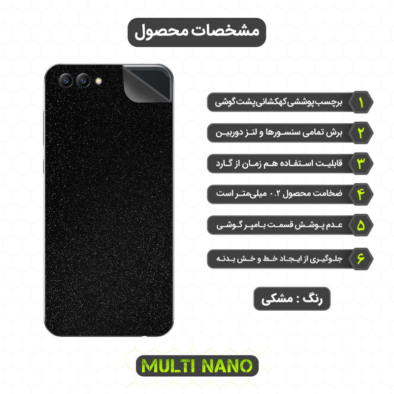 برچسب پوششی مولتی نانو مدل X-F1G مناسب برای گوشی موبایل آنر View 10