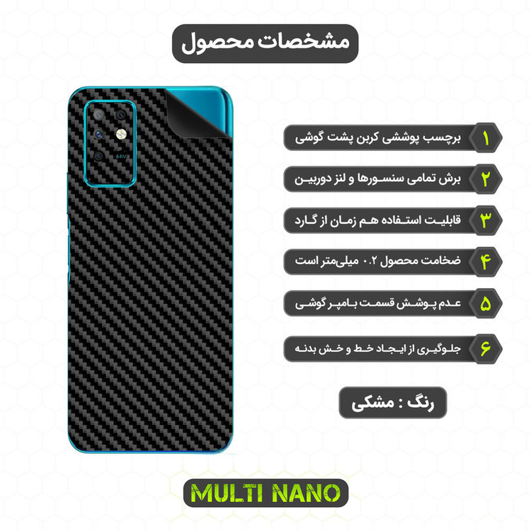 محافظ صفحه نمایش مولتی نانو مدل X-SFC مناسب برای گوشی موبایل اینفینیکس Note 8 به همراه برچسب پوششی