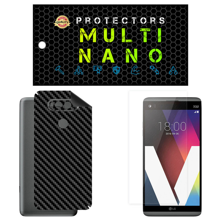 محافظ صفحه نمایش مولتی نانو مدل X-SFC مناسب برای گوشی موبایل ال جی V20 به همراه برچسب پوششی