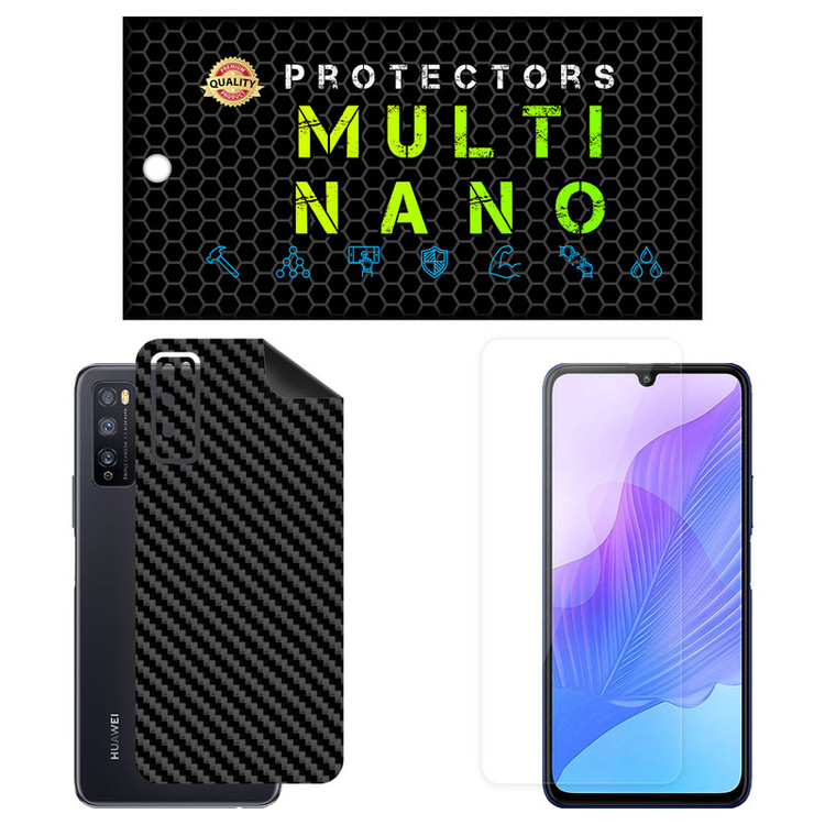 محافظ صفحه نمایش مولتی نانو مدل X-SFC مناسب برای گوشی موبایل هوآوی Enjoy 20 Pro به همراه برچسب پوششی