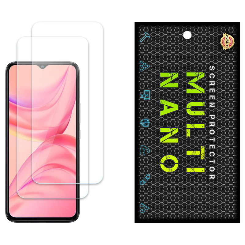 محافظ صفحه نمایش مولتی نانو مدل X-S2N مناسب برای گوشی موبایل اینفینیکس Hot 10 Lite بسته دو عددی