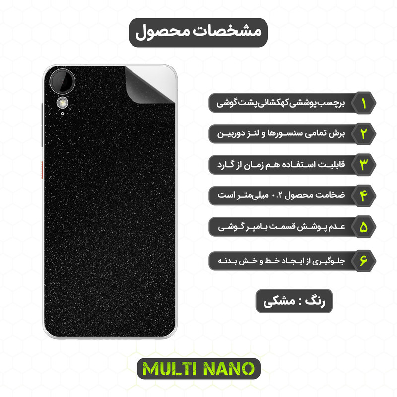 برچسب پوششی مولتی نانو مدل X-F1G مناسب برای گوشی موبایل اچ تی سی Desire 825