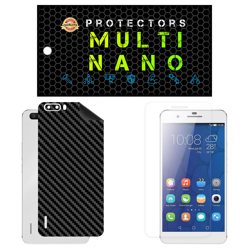 محافظ صفحه نمایش مولتی نانو مدل X-SFC مناسب برای گوشی موبایل آنر 6 Plus به همراه برچسب پوششی