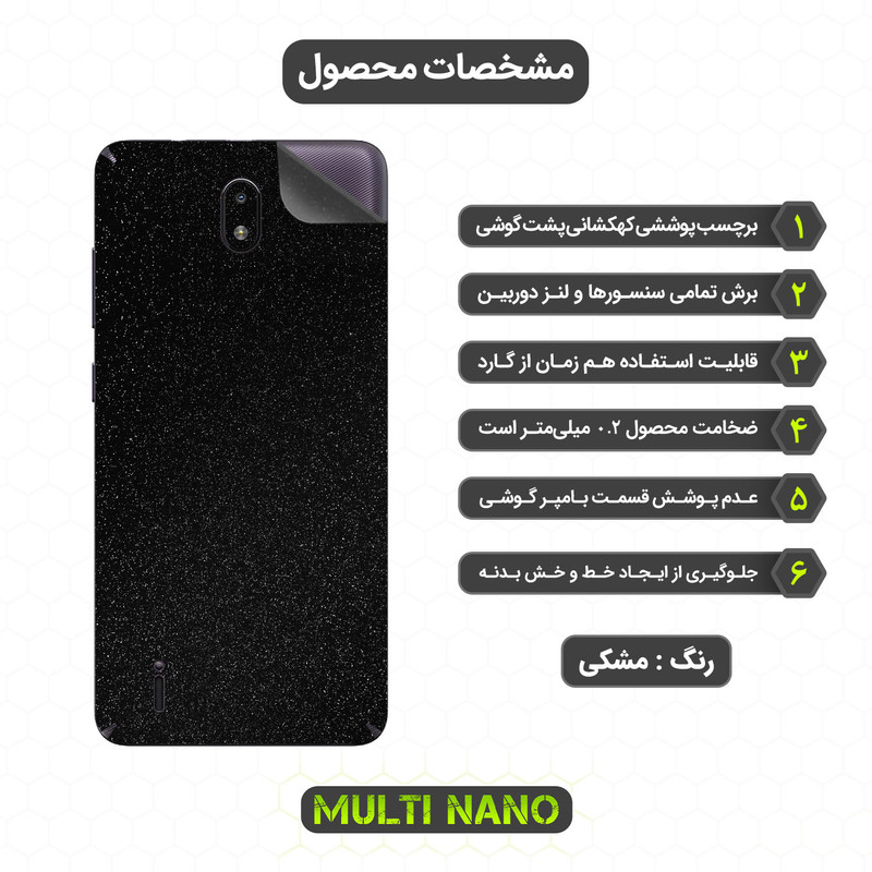 برچسب پوششی مولتی نانو مدل X-F1G مناسب برای گوشی موبایل نوکیا C01 Plus