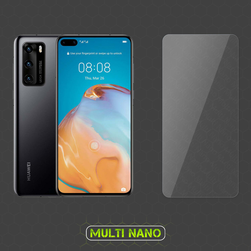 محافظ صفحه نمایش مولتی نانو مدل X-SFM مناسب برای گوشی موبایل هوآوی P40 4G به همراه برچسب پوششی