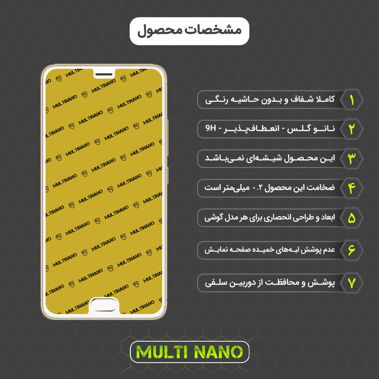 محافظ صفحه نمایش مولتی نانو مدل X-S2N مناسب برای گوشی موبایل میزو M3s بسته دو عددی