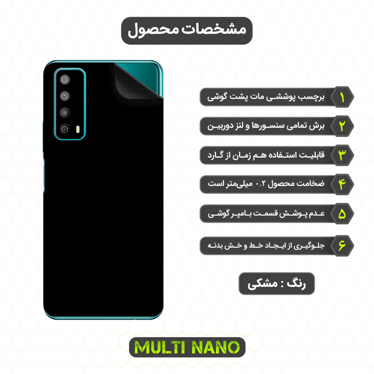 محافظ صفحه نمایش مولتی نانو مدل X-SFM مناسب برای گوشی موبایل هوآوی P Smart 2021 به همراه برچسب پوششی