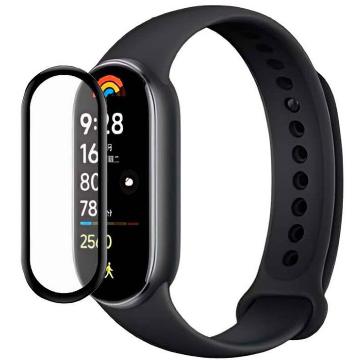 محافظ صفحه نمایش مدل شیشه ای مناسب برای ساعت هوشمند شیائومی Mi Band 9
