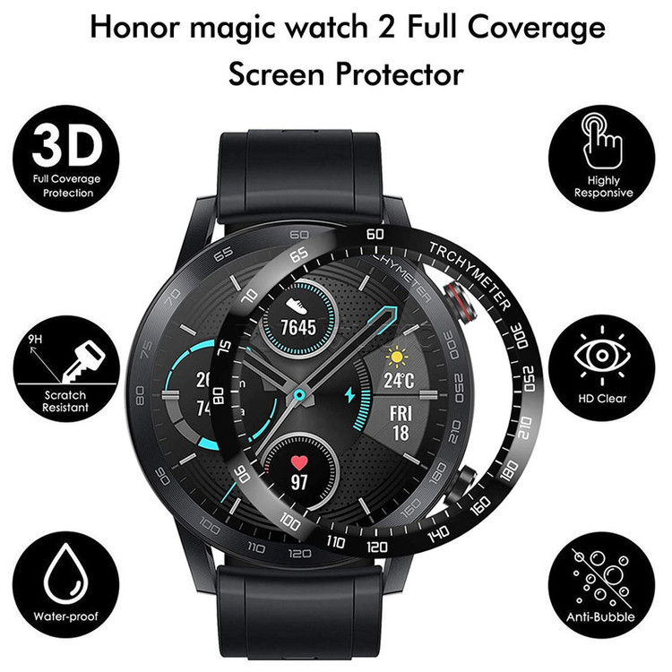 محافظ صفحه نمایش بادیگارد مدل PMMA مناسب برای ساعت هوشمند آنر MagicWatch 2 46 mm