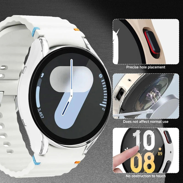 کاور تنکیو مدل CWG مناسب برای ساعت هوشمند سامسونگ Galaxy Watch 7 44mm به همراه محافظ صفحه نمایش