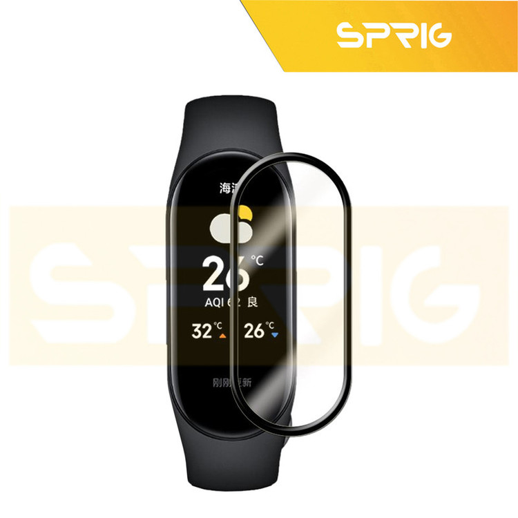 محافظ صفحه نمایش اسپریگ مدل Pmma-SPG مناسب برای ساعت هوشمند شیائومی Mi band 10