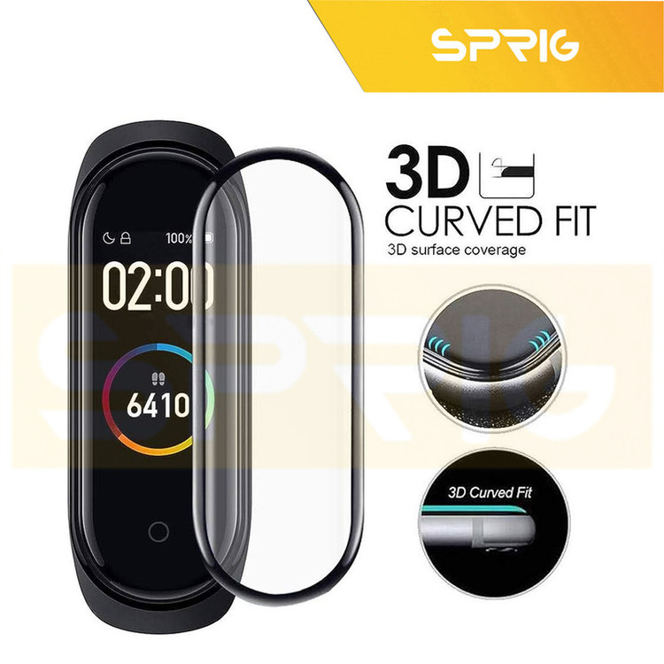 محافظ صفحه نمایش اسپریگ مدل Pmma-SPG مناسب برای ساعت هوشمند شیائومی Mi band 10