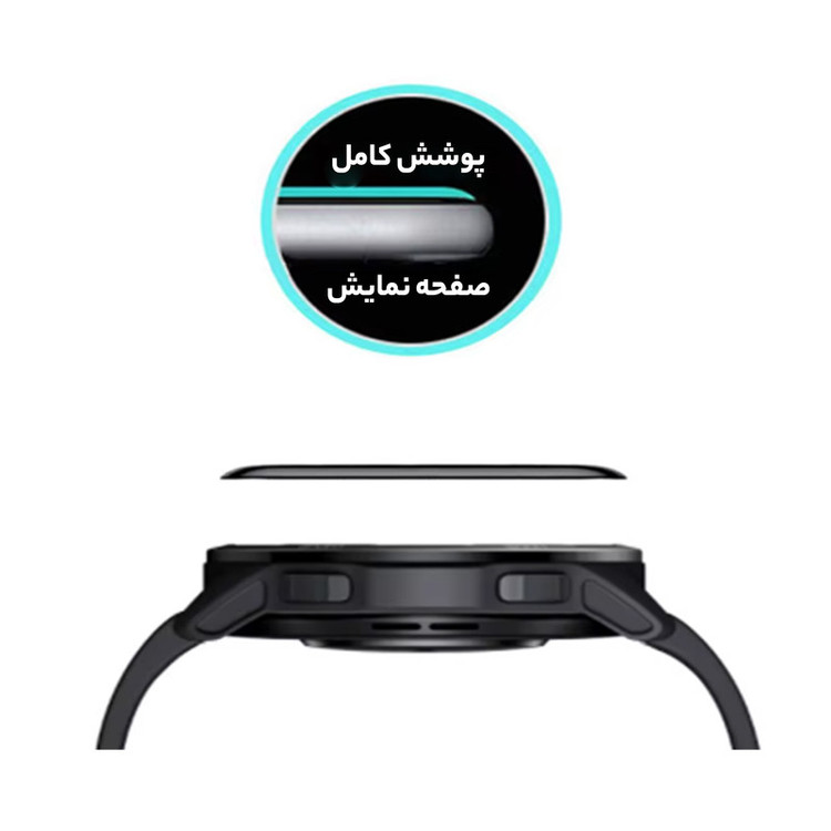 محافظ صفحه نمایش راینو مدل PMMA مناسب برای ساعت هوشمند میبرو Lite 2