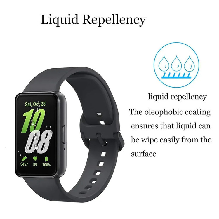 محافظ صفحه نمایش نایت مدل Pmma-KT مناسب برای ساعت هوشمند سامسونگ Galaxy Watch Fit 3 بسته سه عددی