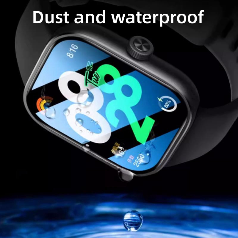 محافظ صفحه نمایش بادیگارد مدل PMMA مناسب برای ساعت هوشمند شیائومی Redmi Watch 4 بسته 3 عددی
