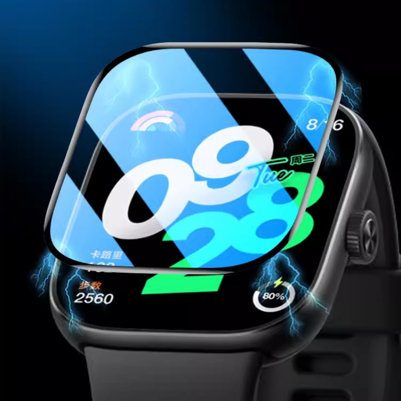 محافظ صفحه نمایش بادیگارد مدل PMMA مناسب برای ساعت هوشمند شیائومی Redmi Watch 4 بسته 3 عددی