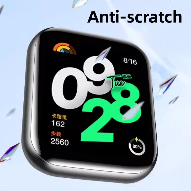 محافظ صفحه نمایش بادیگارد مدل PMMA مناسب برای ساعت هوشمند شیائومی Redmi Watch 4 بسته 3 عددی