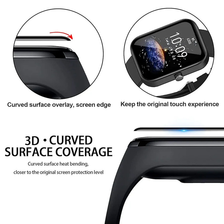 محافظ صفحه نمایش هاپلایت مدل Pmma-HL مناسب برای ساعت هوشمند سامسونگ Galaxy Watch Fit 3 بسته دو عددی