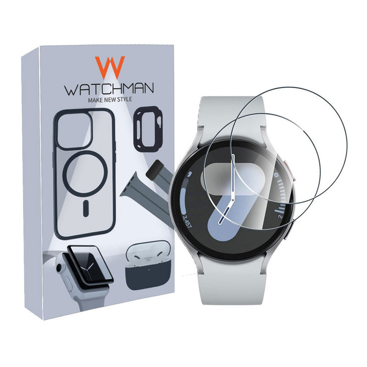 محافظ صفحه نمایش شیشه ای واچ من مدل SH-WM مناسب برای ساعت هوشمند سامسونگ Galaxy Watch 4 40 mm / 5 40 mm بسته دو عددی