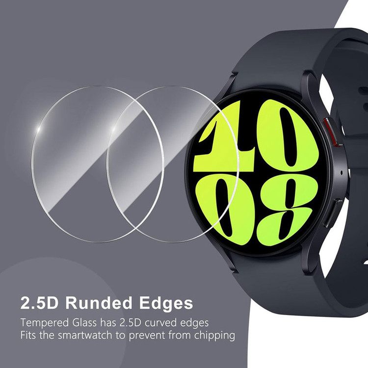 محافظ صفحه نمایش شیشه ای واچ من مدل SH-WM مناسب برای ساعت هوشمند سامسونگ Galaxy Watch 4 40 mm / 5 40 mm بسته دو عددی