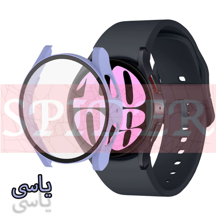 کاور اسپایدر مدل ADV مناسب برای ساعت هوشمند سامسونگ Galaxy Watch 6 40mm به همراه محافظ صفحه نمایش