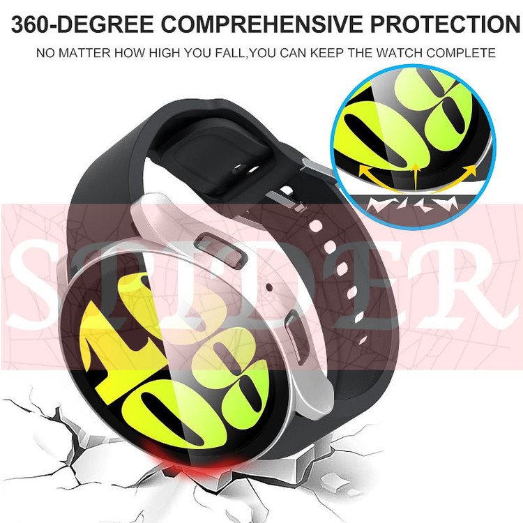 کاور اسپایدر مدل ADV مناسب برای ساعت هوشمند سامسونگ Galaxy Watch 6 40mm به همراه محافظ صفحه نمایش
