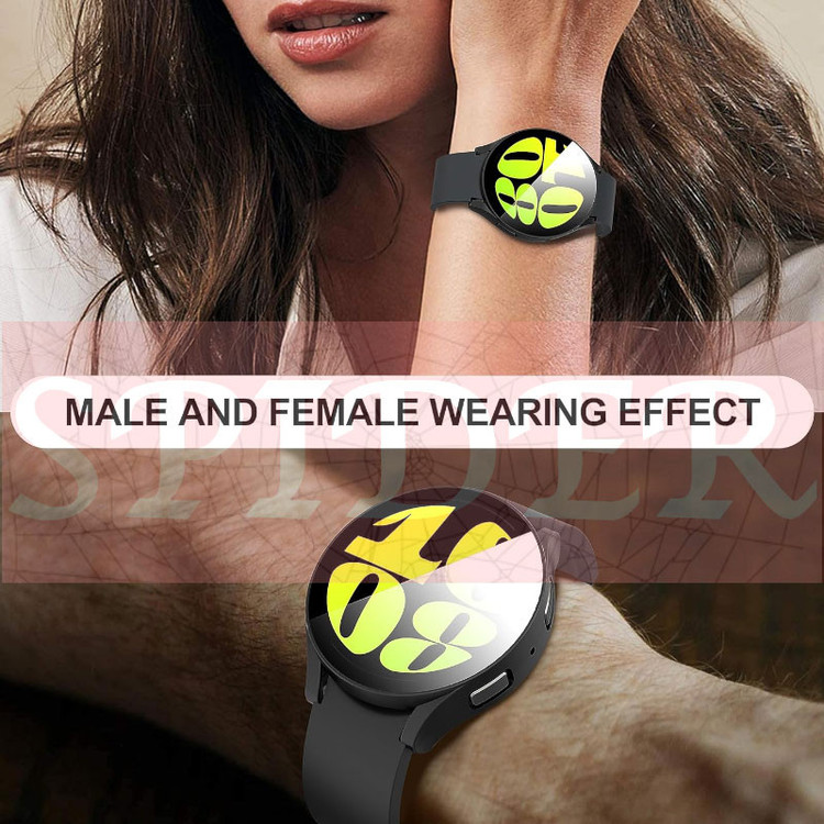 کاور اسپایدر مدل ADV مناسب برای ساعت هوشمند سامسونگ Galaxy Watch 6 40mm به همراه محافظ صفحه نمایش