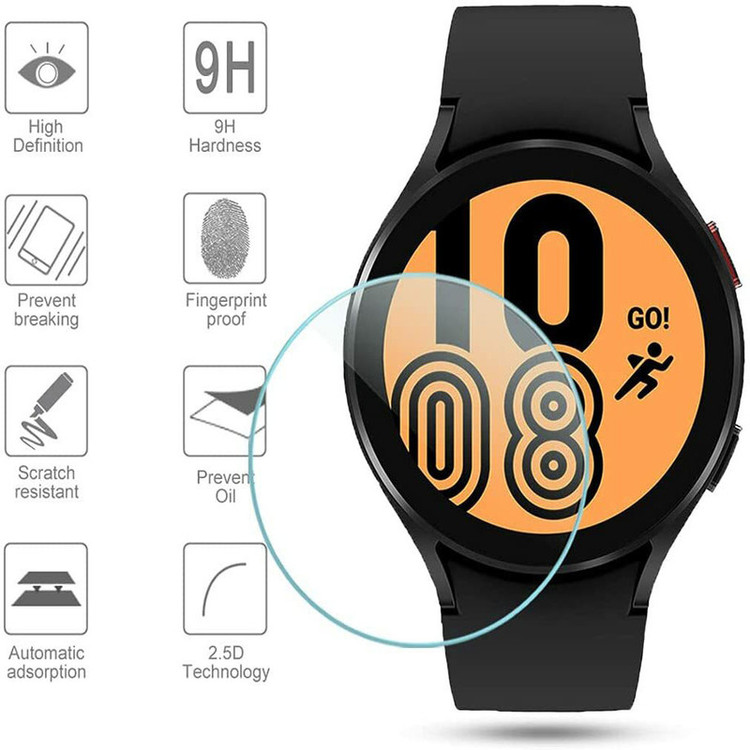 محافظ صفحه نمایش تنکیو مدل Q-Glass مناسب برای ساعت هوشمند سامسونگ Galaxy watch 6 44mm