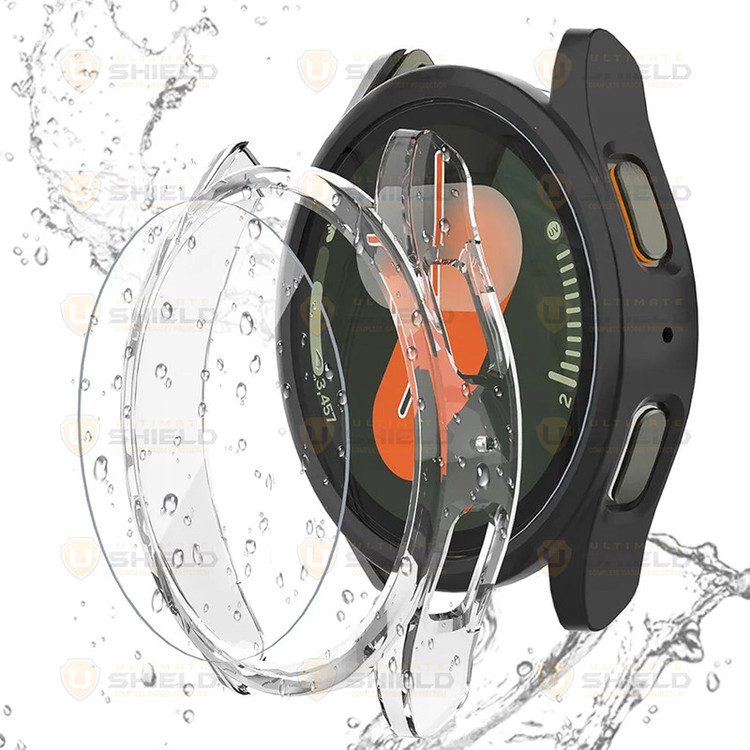 کاور ساعت مدل PC Bumper UL مناسب برای ساعت هوشمند سامسونگ Galaxy Watch 7 44mm به همراه محافظ صفحه نمایش