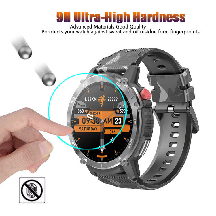محافظ صفحه نمایش مدل R-Glass مناسب برای ساعت هوشمند اسمارت واچ K56 Pro / K56 Pro Ultra