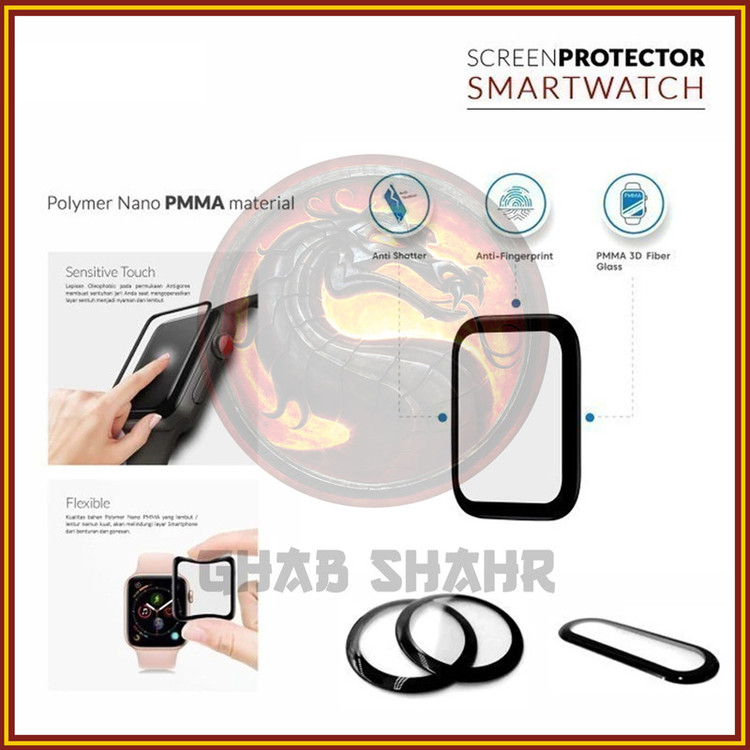 محافظ صفحه نمایش قاب شهر مدل PMMA مناسب برای ساعت هوشمند شیائومی Mi Watch Color