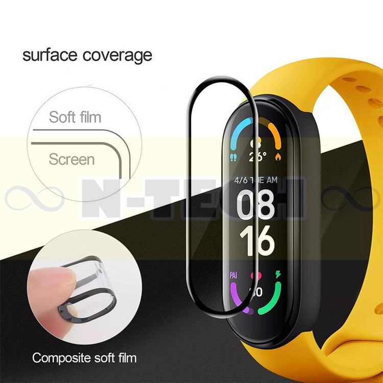 محافظ صفحه نمایش انتک مدل PMMA-N مناسب برای ساعت هوشمند شیائومی Mi band 6