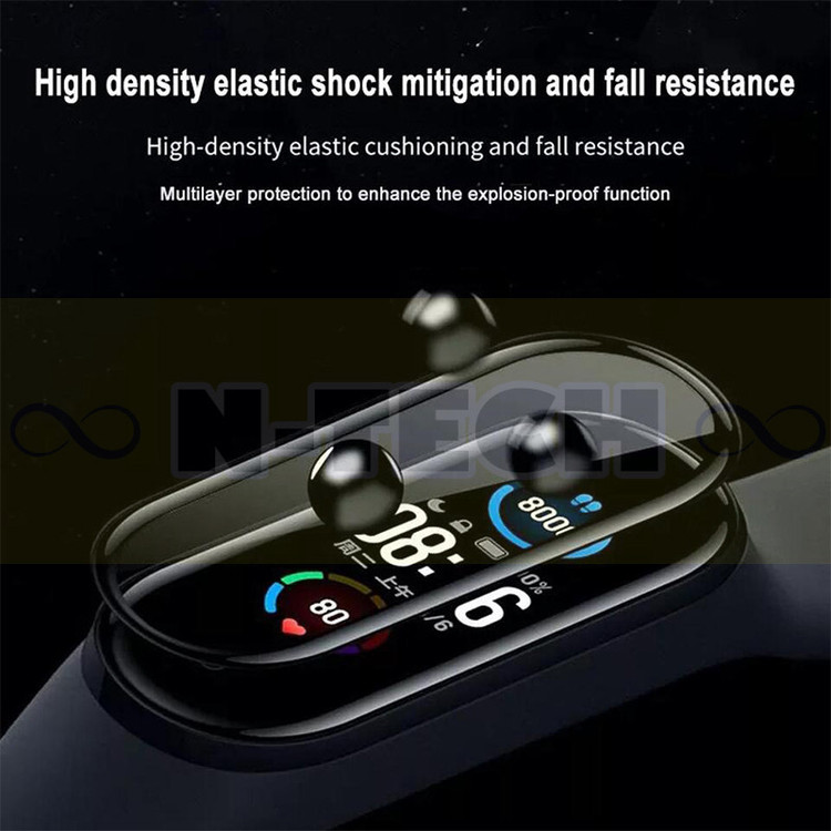 محافظ صفحه نمایش انتک مدل PMMA-N مناسب برای ساعت هوشمند شیائومی Mi band 6