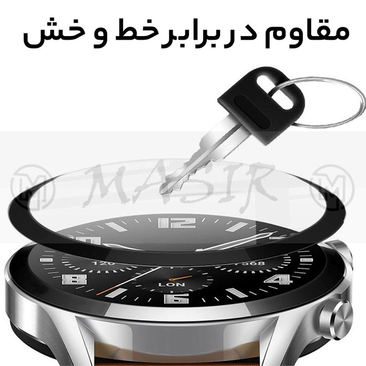 محافظ صفحه نمایش نانو مسیر مدل PMMA مناسب برای ساعت هوشمند هایلو RT2