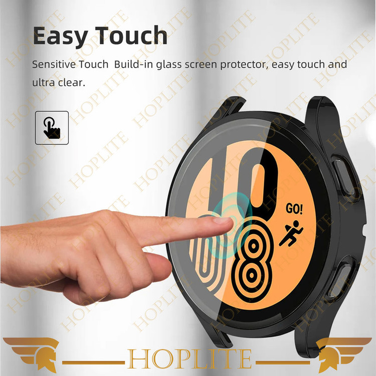 کاور هاپلایت مدل PC-Bumper-HL مناسب برای ساعت هوشمند سامسونگ Galaxy Watch 5 40mm به همراه محافظ صفحه نمایش