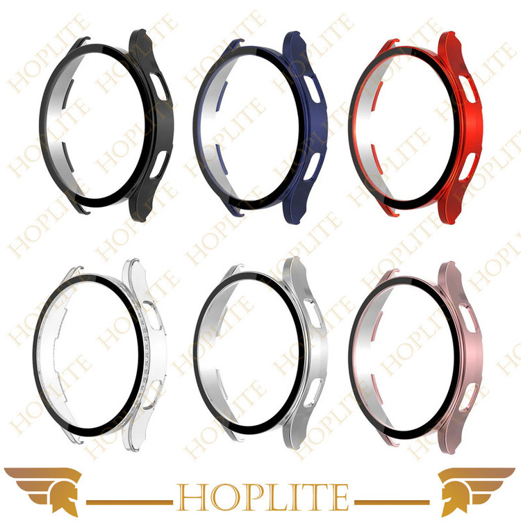 کاور هاپلایت مدل PC-Bumper-HL مناسب برای ساعت هوشمند سامسونگ Galaxy Watch 5 44mm به همراه محافظ صفحه نمایش